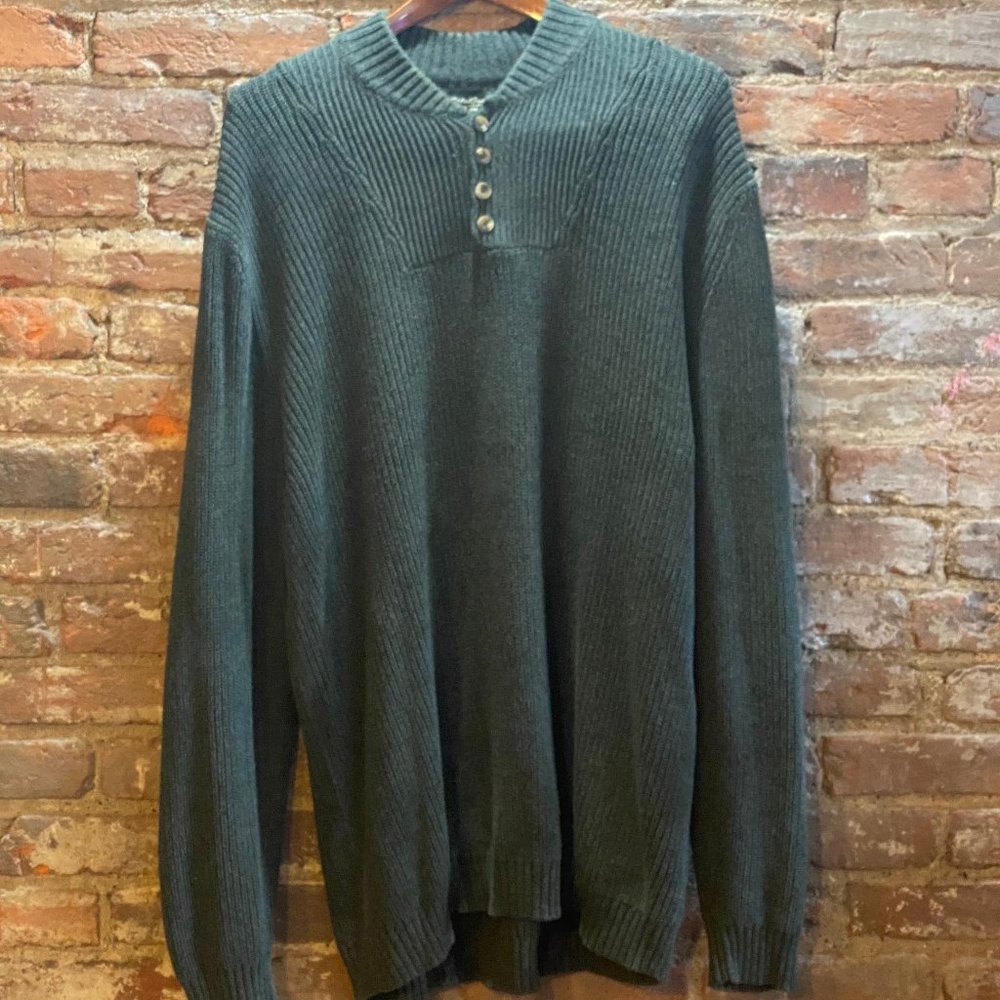 Eddie Bauer Green Sweater